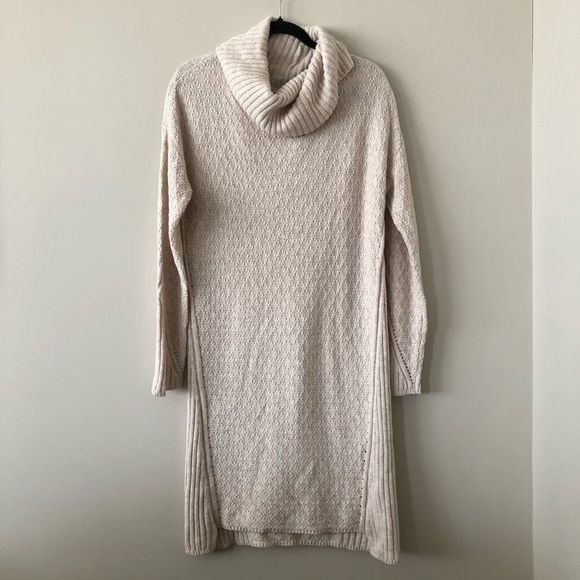 Treasure & Bond Dresses & Skirts - NWT-Treasure & Bond Cowl Mixed Midi Sweater